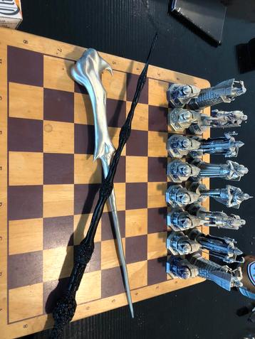 Jeu d'échecs Harry Potter imprimé en 3D, Enlèvement ou Envoi, Comme neuf