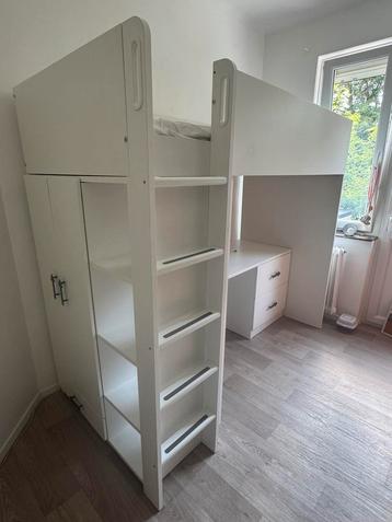 Lit Smastad IKEA (sans matelas) en super état à vendre., Enlèvement, Utilisé, Lit mezzanine