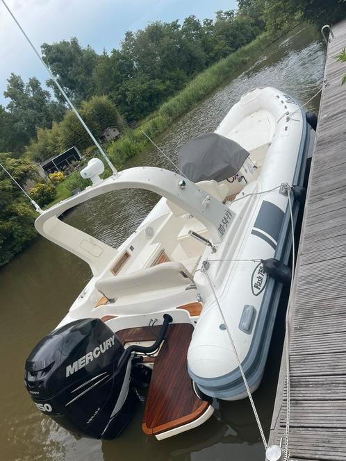 Alson 750 Flash Mercury Verado 250, Watersport en Boten, Rubberboten, Gebruikt, Overige merken, Overige materialen, 200 pk of meer