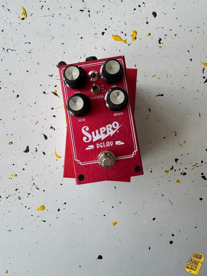 Supro 1313 Analog Delay Pedal, Muziek en Instrumenten, Effecten, Zo goed als nieuw, Delay of Echo, Ophalen of Verzenden