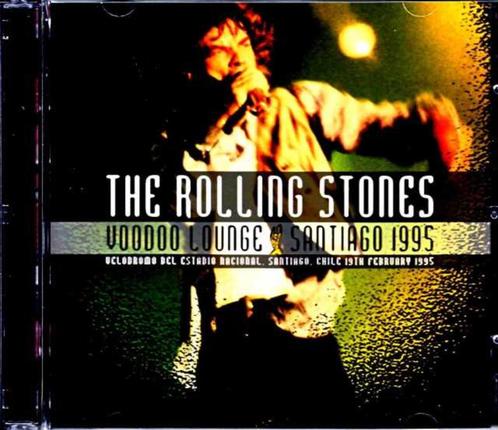 2 CD's ROLLING STONES - Live Santiago 1995, Cd's en Dvd's, Cd's | Rock, Nieuw in verpakking, Poprock, Verzenden