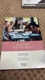 Inleiding tot het recht, Boeken, Schoolboeken, Ophalen of Verzenden, Nieuw, Bedrijfseconomie, Mark Van Hoecke; Boudewijn Bouckaert