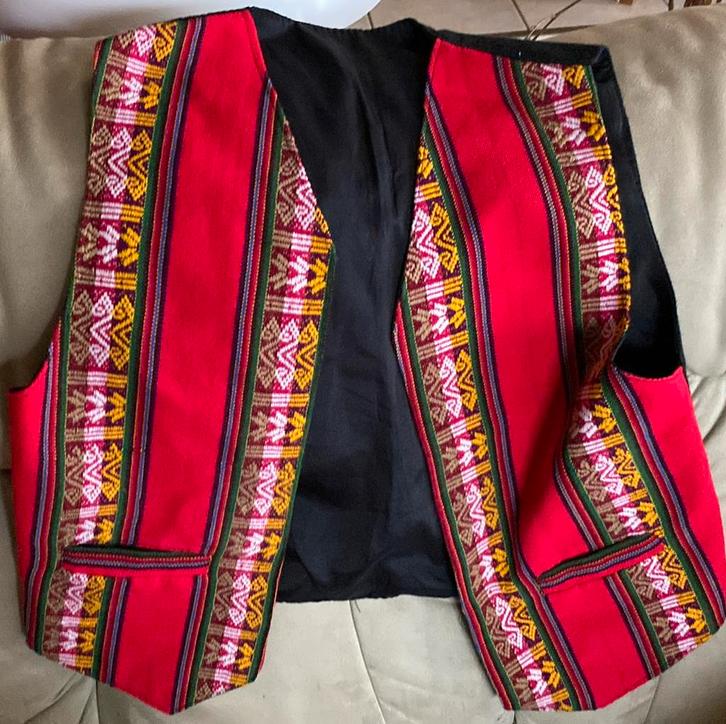 Authentiek jasje uit Bolivië, Hobby en Vrije tijd, Kledingpatronen, Nieuw, Overige typen, Vrouw, Overige merken, Ophalen of Verzenden