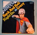 Zappo– Rock And Roll Crazy / Right On!, Cd's en Dvd's, Vinyl Singles, Ophalen of Verzenden, 7 inch, Rock en Metal, Single