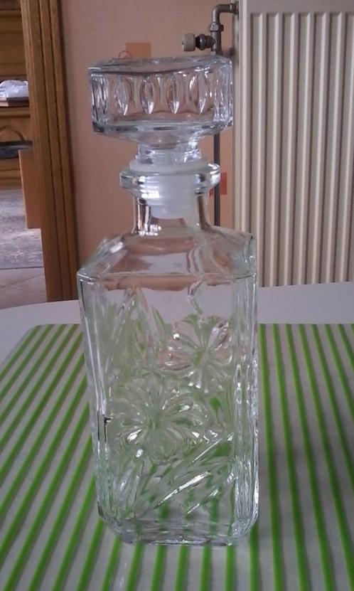 Karaf met stop, Antiek en Kunst, Antiek | Glaswerk en Kristal, Ophalen of Verzenden