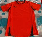 S small t-shirt sport sporthirt Puma rood zwart v-hals, Kleding | Heren, Sportkleding, Puma, Ophalen of Verzenden, Gedragen, Maat 46 (S) of kleiner