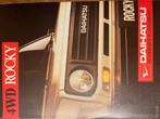 Folder daihatsu rocky, Ophalen of Verzenden