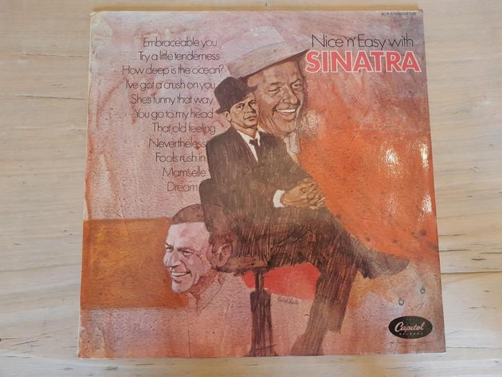 Frank Sinatra - Nice'n'Easy With Sinatra, Cd's en Dvd's, Vinyl | Jazz en Blues, Gebruikt, Jazz, 1960 tot 1980, 12 inch, Ophalen of Verzenden