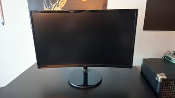 Samsung curved monitor, Enlèvement, Comme neuf, HD