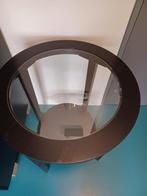 Zwart bijzettafeltje, Minder dan 55 cm, Gebruikt, Rond, Modern