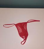 NIEUWE mannen string "OneSize", Kleding | Heren, Ondergoed, Ophalen of Verzenden, Rood, Lingerie, Slip
