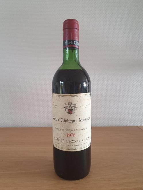 VIEUX CHATEAU MAZERAT - 1976 - Saint Emilion, Collections, Vins, Neuf, Vin rouge, France, Enlèvement ou Envoi