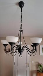 Lampe suspendue/lustre à 5 bras, Enlèvement, Verre