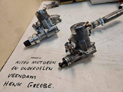 2X OS max 21F SR-M., Hobby en Vrije tijd, Modelbouw | Radiografisch | Overige, Gebruikt, Ophalen of Verzenden