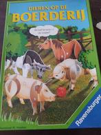 Spel "dieren op de boerderij" 3-7 jaar, Enlèvement, Utilisé, Trois ou quatre joueurs, RAVENSBURGER