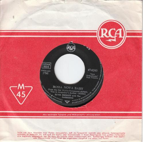 Bossa Nova Baby van Elvis Presley, Cd's en Dvd's, Vinyl Singles, Pop, 7 inch, Verzenden