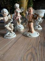 5 engeltjes in biscuit en porselein, Ophalen, Zo goed als nieuw