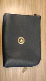 Stefano Ricci Zwarte Leren Clutch / Documententas – Gouden, Enlèvement ou Envoi