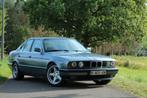 bmw e34 535i-aut, Autos, 4 portes, Carnet d'entretien, Bleu, 6 cylindres