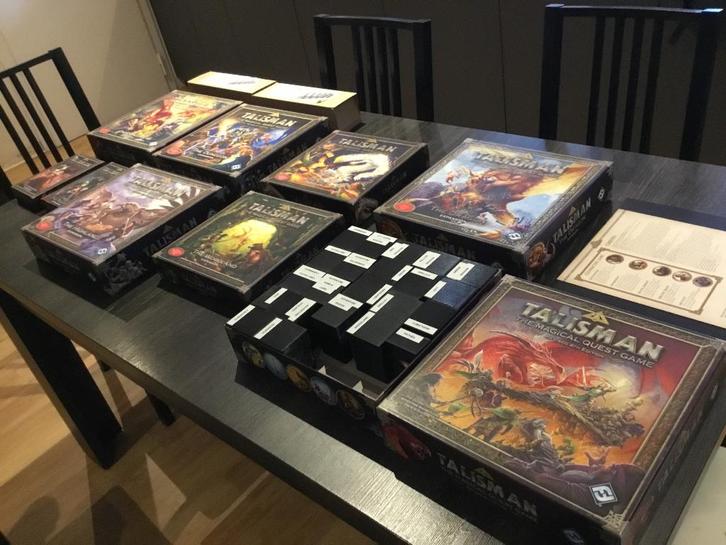 Spelletjes Workshop Talisman 4e set, Hobby en Vrije tijd, Gezelschapsspellen | Bordspellen, Zo goed als nieuw, Ophalen