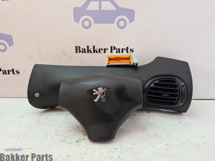Kit + module airbag d'un Peugeot 206 PLUS, Autos : Pièces & Accessoires, Électronique & Câbles, Peugeot, Utilisé, 3 mois de garantie