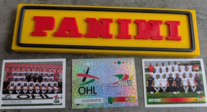 PANINI FOOTBALL 2011 3X STICKERS  465/6/7/468 OHL/OOSTENDE, Hobby en Vrije tijd, Stickers en Plaatjes, Nieuw, Verzenden