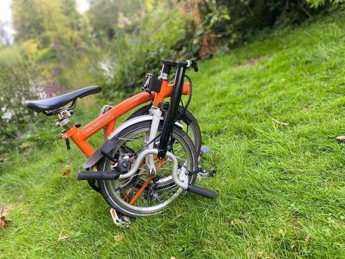 Brompton vouwfiets H3R aangeboden, Fietsen en Brommers, Fietsen | Vouwfietsen, Gebruikt, Brompton, Versnellingen, Ophalen of Verzenden