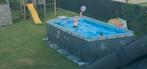 Intex Ultra XTR zwembad, Jardin & Terrasse, Piscines, 120 cm ou plus, Rectangulaire, Enlèvement, Utilisé