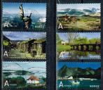 Timbres-poste de Norvège - K 3827 - tourisme, Timbres & Monnaies, Timbres | Europe | Scandinavie, Norvège, Affranchi, Enlèvement ou Envoi