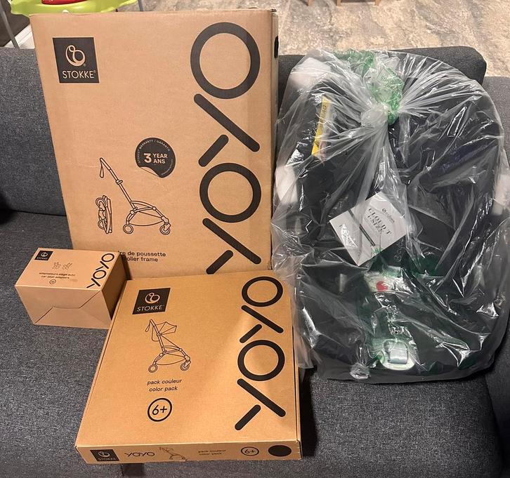 YO-YO 3 + Siege auto Cloud T i-Size + adaptateurs, Kinderen en Baby's, Kinderwagens en Combinaties, Nieuw, Kinderwagen, Overige merken