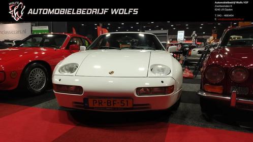 Porsche 928 S4 automaat, Auto's, Porsche, Bedrijf, Te koop, Benzine, Coupé, Automaat, Wit, Zwart, Leder, Ophalen