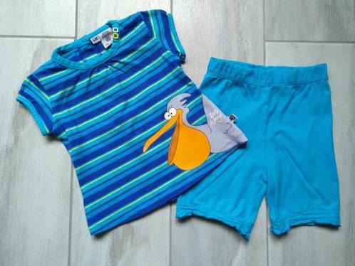 ✿ M68 - Woody zomerpyjama thema pelikaan, Kinderen en Baby's, Babykleding | Maat 68, Gebruikt, Meisje, Nacht- of Onderkleding