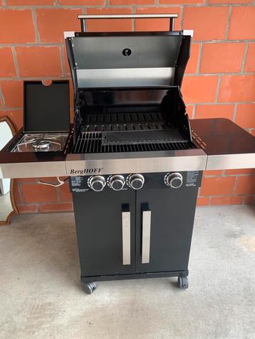 Gasbarbecue “BERGHOFF” met grill. praktisch nieuw 
