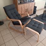 Schommelstoel Poäng, Huis en Inrichting, Fauteuils, Ophalen, Zo goed als nieuw, Hout, 50 tot 75 cm