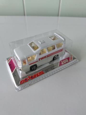 Majorette airport bus TWA AFHALING LEES BESCHRIJVING  beschikbaar voor biedingen