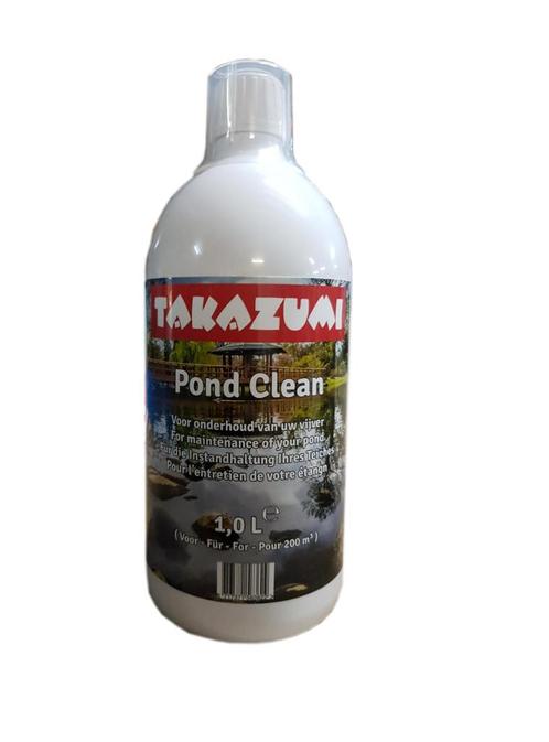 Bactéries d'entretien Takazumi Pond Clean 0,5 litre, Jardin & Terrasse, Accessoires pour étangs, Neuf, Autres types, Enlèvement ou Envoi