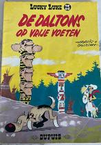 Lucky luke / de daltons op vrije voeten 23 (1977), Boeken, Eén stripboek, Ophalen of Verzenden, Gelezen, Dupuis