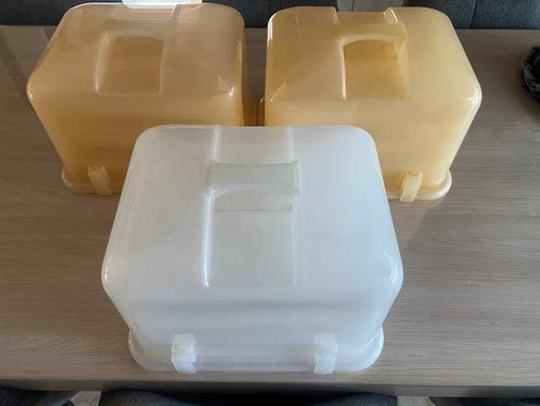 Cupcake / taart courier -  voor 36 cupcakes / 3 stuks, Hobby en Vrije tijd, Taarten en Cupcakes maken, Zo goed als nieuw, Serveervorm