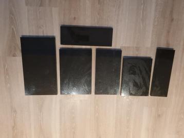 Het graniet, Doe-het-zelf en Bouw, Platen en Panelen, Ophalen of Verzenden, Gebruikt, Overige materialen