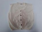 Mt 98 Beige gebreide debardeur, Meisje, Trui of Vest, Ophalen of Verzenden, Zo goed als nieuw