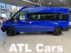 Ford Transit FORD TRANSIT 2.4D !99.000KM! 8+1 LANG AIRCO, Auto's, Te koop, 125 pk, Transit, 9 zetels