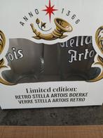 Limited Edition Stella Artois Boerke, Ophalen of Verzenden, Zo goed als nieuw, Bierglas