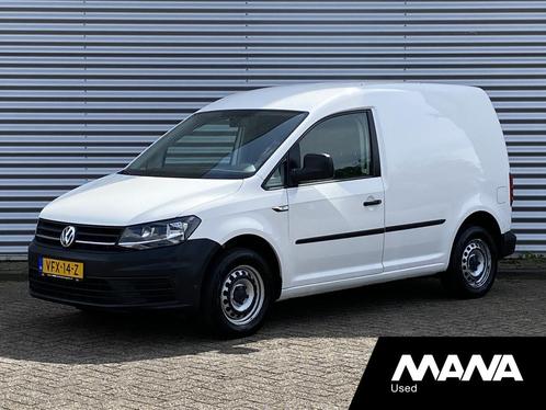 Volkswagen Caddy 2.0 TDI L1H1 BMT Trendline Cruise Airco Blu, Autos, Camionnettes & Utilitaires, Entreprise, Achat, ABS, Airbags