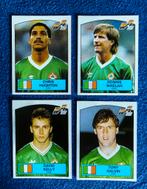 4 versch. Panini stickers voetbal ' Euro 1988 - Ierland', Enlèvement ou Envoi, Neuf, Plusieurs autocollants