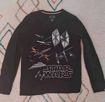 Star wars 170/176 T-shirt met lange mouwen voor jongens beschikbaar voor biedingen