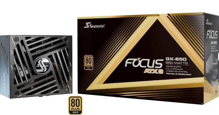 Seasonic FOCUS GX-850-V4 ATX3.1 modulaire 850 watt voeding, Computers en Software, Interne voedingen, Nieuw, Ophalen of Verzenden