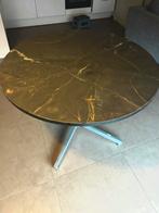 Prachtige ronde tafel / marmer look - epoxy, Ophalen