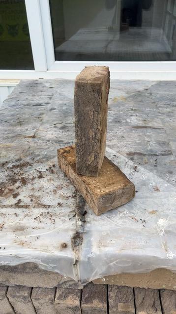 Baksteen vandersanden, Doe-het-zelf en Bouw, Metselstenen, Ophalen, Zo goed als nieuw, Bakstenen