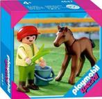 Playmobil 4647 Jongen met veulen, Comme neuf, Ensemble complet, Enlèvement