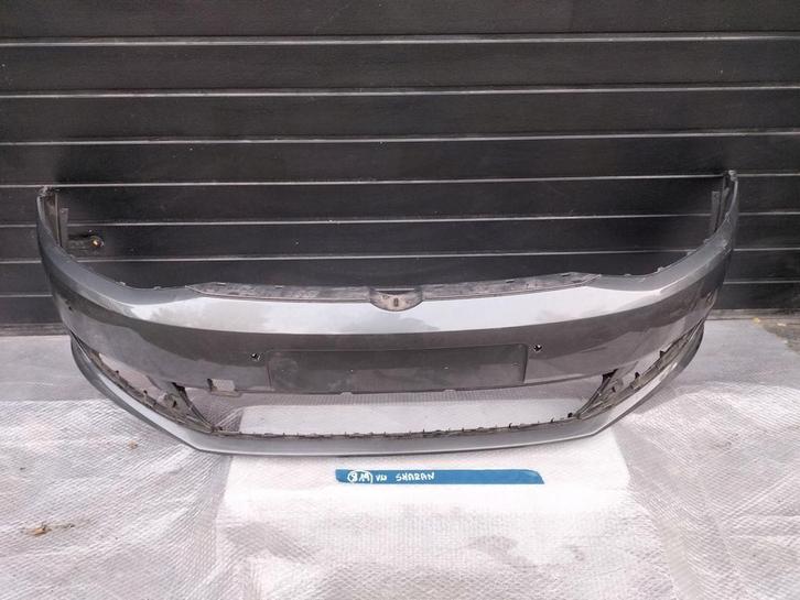 VW SHARAN 2011 VOORBUMPER, Auto-onderdelen, Carrosserie, Bumper, Volkswagen, Voor, Gebruikt, Ophalen of Verzenden
